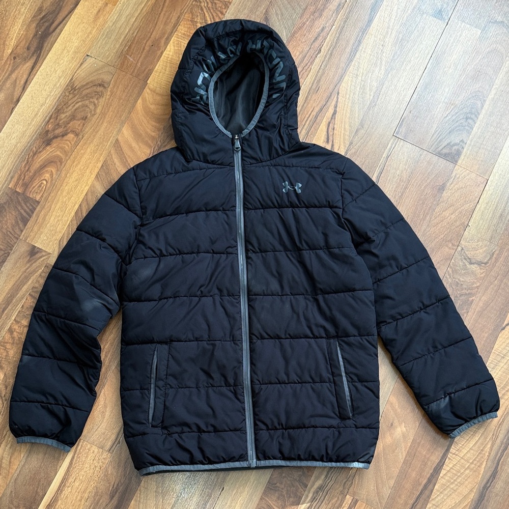 Under Armour Black Hooded Jacket